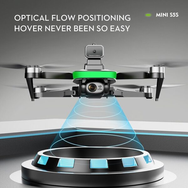 S5S Mini Drone 5km 8K HD Camera Professional Type Obstacle Avoidance Aerial Photography Light Flow Folding Quadcopter New - Image 3