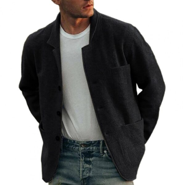 Men Blazer Jacket Autumn New Jackets Coat Men Casual Slim Fit Suit Designer Jacket Fashion Streetwear Outerwear Men Clothing - Image 2