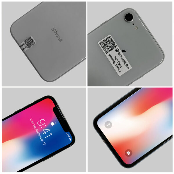 Original Unlocked Apple iPhone X Face ID 64GB/256GB ROM 5.8" 3GB RAM 12MP Hexa Core iOS A11 Dual Back Camera 4G LTE Mobile phone - Image 3