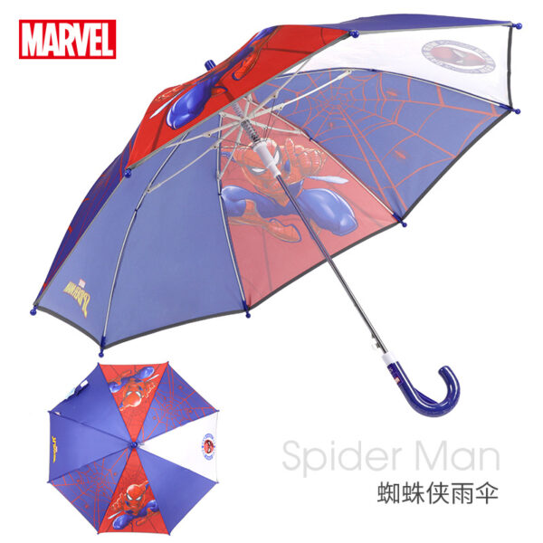Disney Children Umbrella for Girls Children Frozen Cartoon Long Handle Kids Children's Tools Rain Umbrella  Parasol Umbrella - Image 5