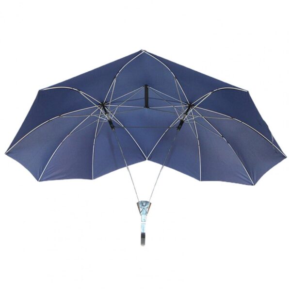 Umbrella Double Top Straight Pole Couple Umbrella Wedding Party Umbrella Large Area Coverage Windproof Sun Protection Umbrellas - Image 5