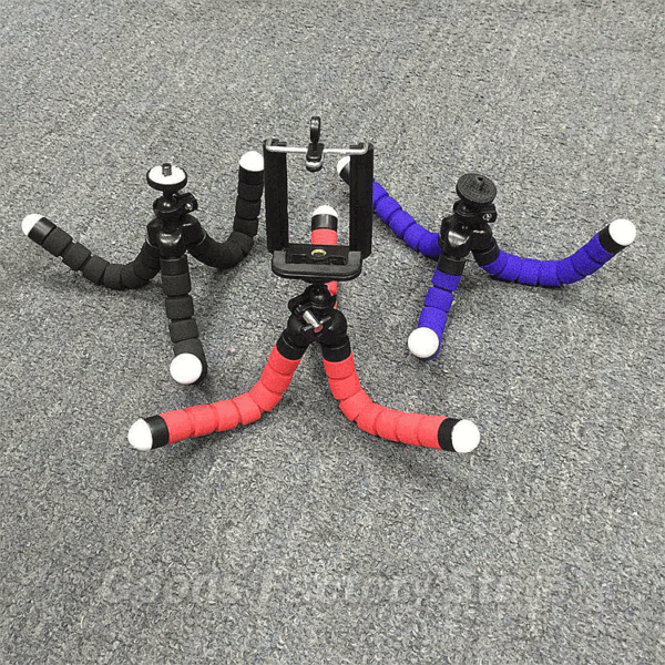 Sponge Octopus Mini Tripod For Mobile Phone Camera Holder Desktop Wall Mount Stand For Gopro 9 8 7 Camera Selfie Stick Tripod - Image 6