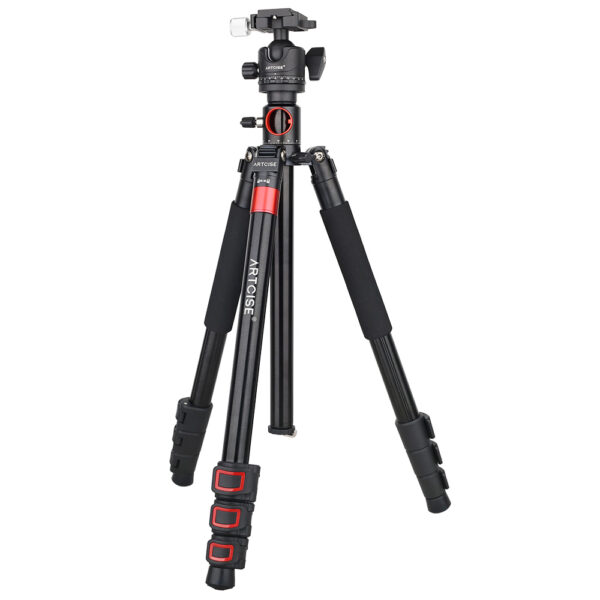 ZF60 Profissional Horizontal Tripod for Camera with Faster Flip Lock 63" 160cm Max Camera Stand Aluminum CNC Better than Q999H - Image 2