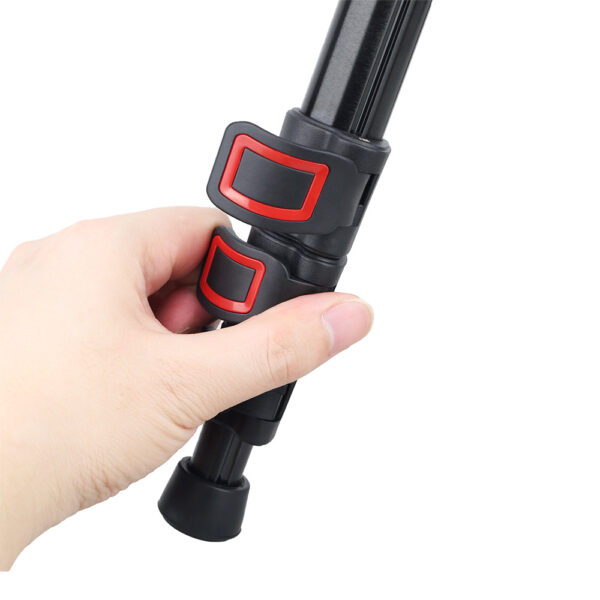 ZF60 Profissional Horizontal Tripod for Camera with Faster Flip Lock 63" 160cm Max Camera Stand Aluminum CNC Better than Q999H - Image 6
