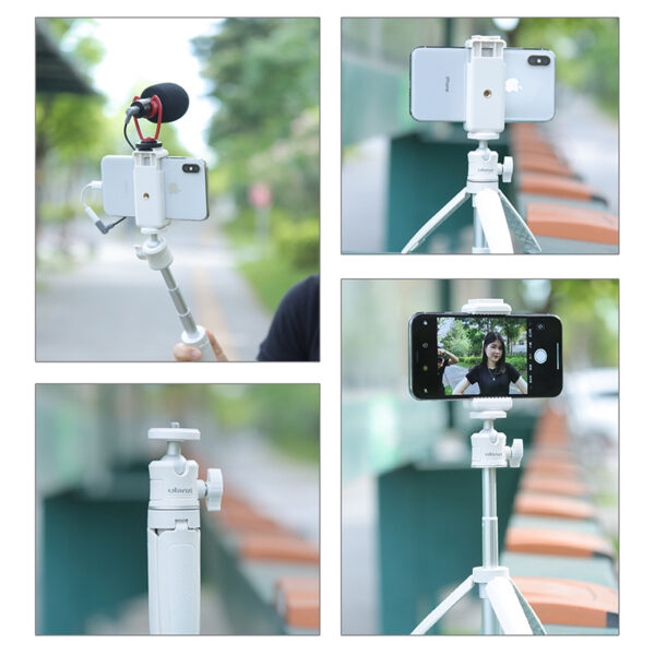 VIJIM Ulanzi MT-08 Foldable Tripod for Phone Mini Portable Selfie Stick1/4''Screw Ballhead Universal For Camera DSLR Accessories - Image 6