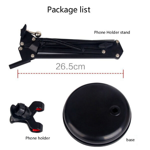 New Foldable Phone Holder Desktop Stands Brackets Lazy Mobile Phone Holder Tripods Mount for Recording Live Video Bloggers - Image 4