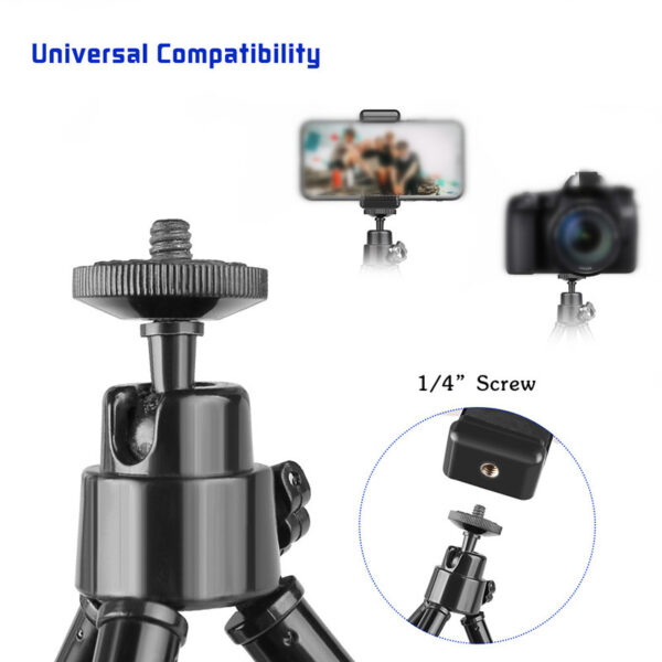 Table Tripod for Phone Smartphone Mini Tripod for IPhone Tripe for Mobile Camera Tripode Stand with Cell Phone Holder Clip tripe - Image 6