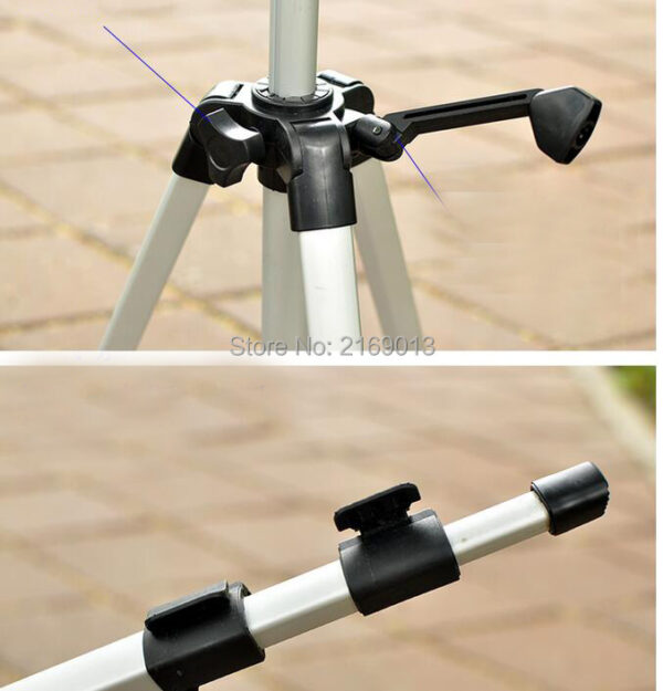 portable camera DV Tripod Stand Weifeng WT-330A+ Phone Clip Kit for Video Camcorder Binoculars - Image 6