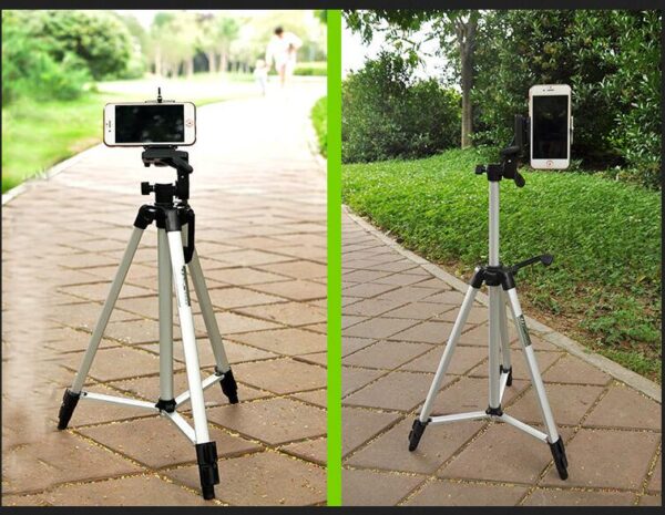 portable camera DV Tripod Stand Weifeng WT-330A+ Phone Clip Kit for Video Camcorder Binoculars