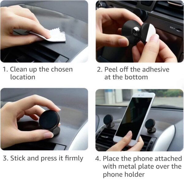 Magnetic Phone Holder in Car Stand Magnet Cellphone Bracket Car Magnetic Holder for Phone for iPhone 12 Pro Max Huawei Xiaomi - Image 6