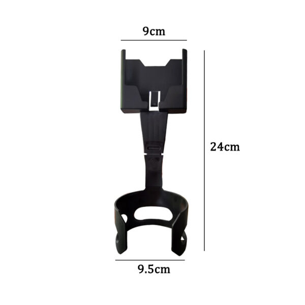 Universal Car Phone Holder ABS Water Cup Stand Drinking Navigation Bracket For iPhone 14 Xiaomi Samsung Multifunction Lazy Mount - Image 4