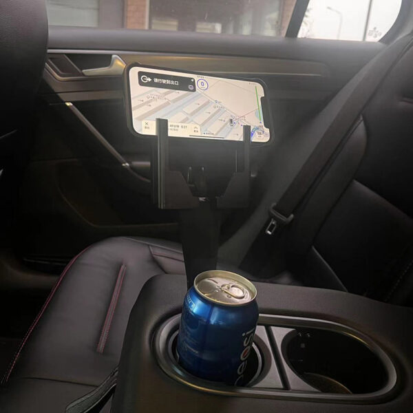 Universal Car Phone Holder ABS Water Cup Stand Drinking Navigation Bracket For iPhone 14 Xiaomi Samsung Multifunction Lazy Mount - Image 3