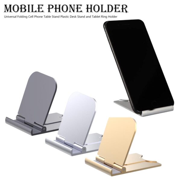 Universal Foldable Desk Phone Holder Mount Stand for Samsung S20 Plus Ultra Note 10 IPhone 11 Mobile Phone Tablet Desktop Holder - Image 6