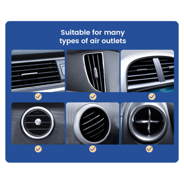Olaf Gravity Car Phone Holder Air Vent Clip Mount Mobile Cell Phone Stand In Car GPS Support For iPhone 13 12 Pro Xiaomi Samsung - Image 6