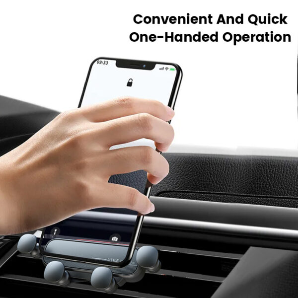 Olaf Gravity Car Phone Holder Air Vent Clip Mount Mobile Cell Phone Stand In Car GPS Support For iPhone 13 12 Pro Xiaomi Samsung - Image 3