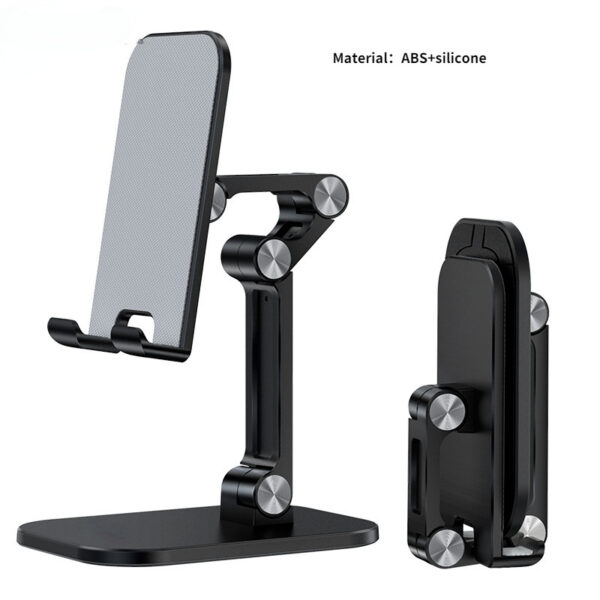 Three Sections Foldable Desk Mobile Phone Holder For iPhone iPad Tablet Flexible Table Desktop Adjustable Cell Smartphone Stand - Image 2