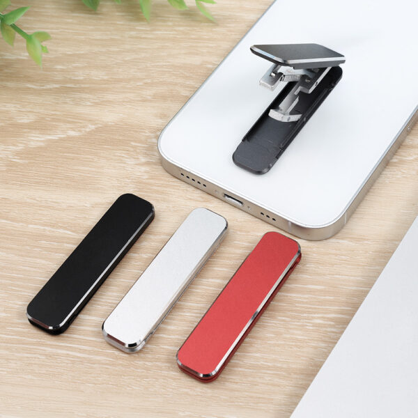 Universal Mini Metal Folding Mobile Phone Holder Stand for Iphone Samsung Xiaomi Portable Desk Mount Cellphone Kickstand - Image 5