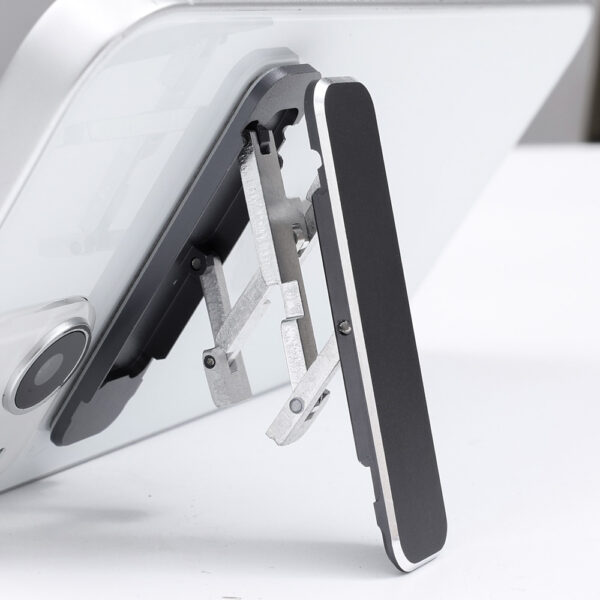 Universal Mini Metal Folding Mobile Phone Holder Stand for Iphone Samsung Xiaomi Portable Desk Mount Cellphone Kickstand - Image 3