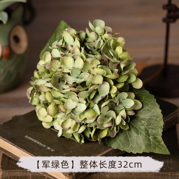 Artificial Hydrangea Silk Flower Single Plastic Artificial Flower Shop Decoration Flower Arrangement Wedding Artificial Flower - Image 6