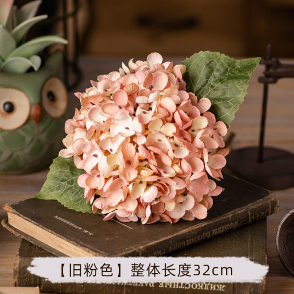 Artificial Hydrangea Silk Flower Single Plastic Artificial Flower Shop Decoration Flower Arrangement Wedding Artificial Flower - Image 5