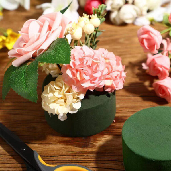 Oasis Wet Foam Cylinders Floral Mud Flower Foam Brick DIY Flower Arrangements For Wedding Party Decor Florist Foam Block - Image 5