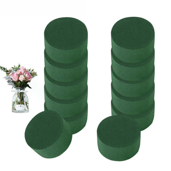 Oasis Wet Foam Cylinders Floral Mud Flower Foam Brick DIY Flower Arrangements For Wedding Party Decor Florist Foam Block - Image 4
