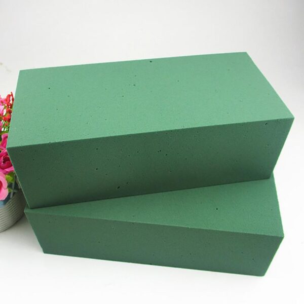 Foam Flower Floral Blocks Mud Green Bricks Brick Dry Wet Arrangement Sponge Florist Flowers Fresh Block Arranging Bouquets - Image 2
