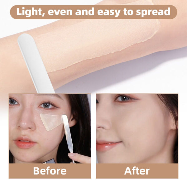 Stainless Steel Makeup Spatula Mixing Stick Foundation Eye Shadow Cream Pigments Mixing Tool Cosmetic MakeUp Toning Sticks - Image 3