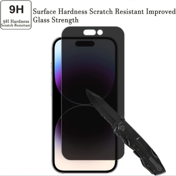 Privacy Screen Protector And Camera Lens Protectors For Iphone 11 12 13 14 Pro Max - Image 2