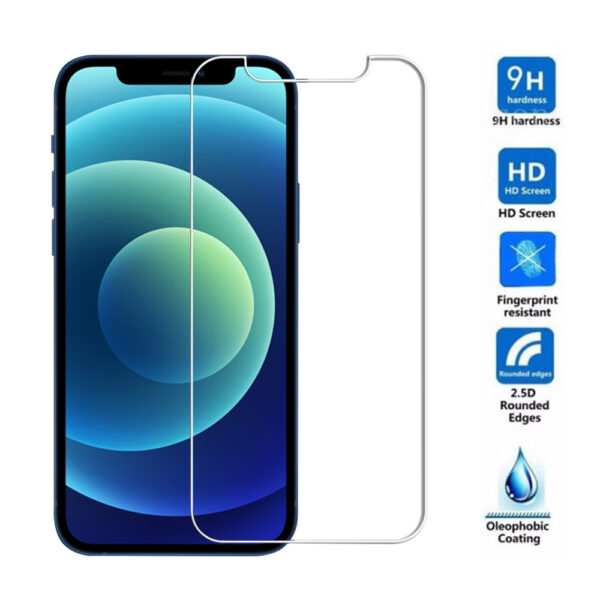 3PCS Tempered Glass For iPhone 14 13 11 12 Pro Max Mini 14 Plus XR XS Max X Screen Protector For iPhone SE 2020 8 7 6 6S Plus - Image 3