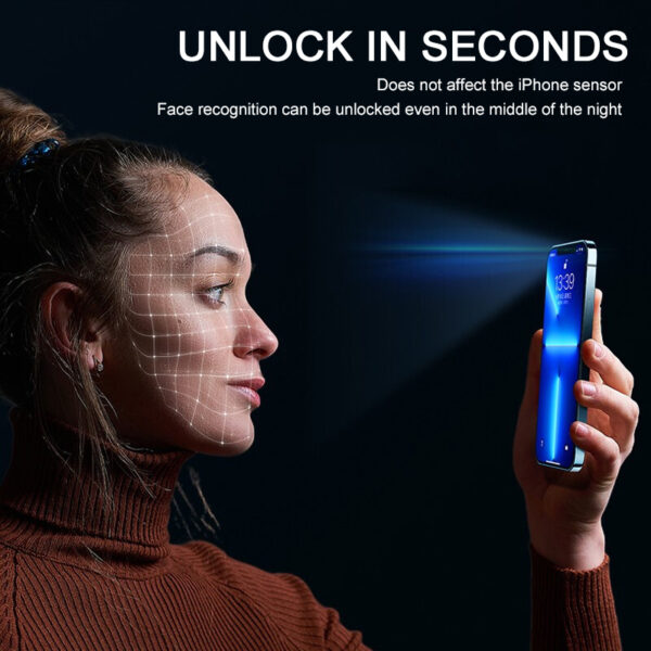8K Privacy Protective Glass For iPhone 11 12 13 14 Pro Max XR Anti Spy Tempered Glass For iPhone 14 13 12 Screen Protector Film - Image 5