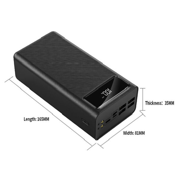 Fast Charging Power Bank 80000mAh High Capacity Portable External Charger Digital Display External Battery light for IPhone mi - Image 6