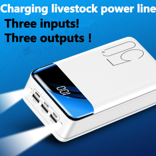 New Genuine Fast Charging 100000mh/98000mah Power Bank Large Capacity Mobile Power Universal 5v2.1a Fast Charging Free of Freigh - Image 6