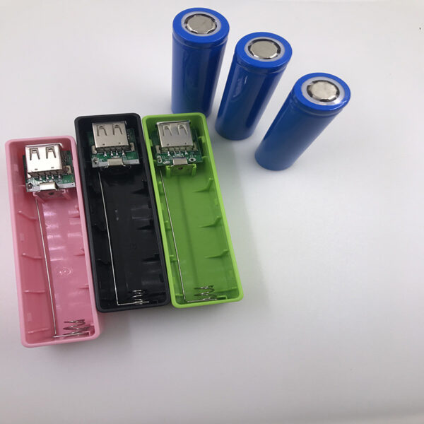18650 Battery Power Bank Case 1Cell No Battery No Welding USB Charging Recycling Durable Mini Black Kit 5V1A DIY Portable - Image 4