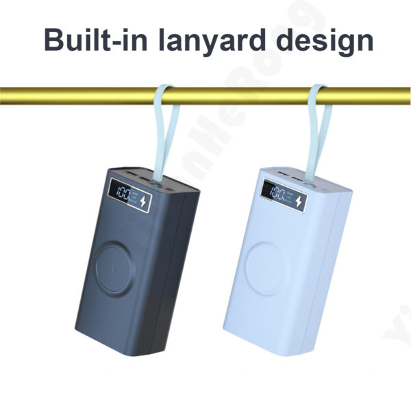 DIY Shell Case 18650 Battery Storage Box Holder USB 21*18650 Power Bank Battery Box Support Quick & Wireless Charger - Image 3