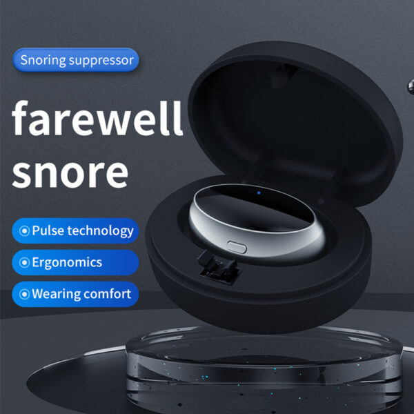 Smart Anti Snoring Device EMS Pulse Stop Snore Improve Sleeping Effective Solution Snore Portable Noise Reduction Stimulator - Image 3