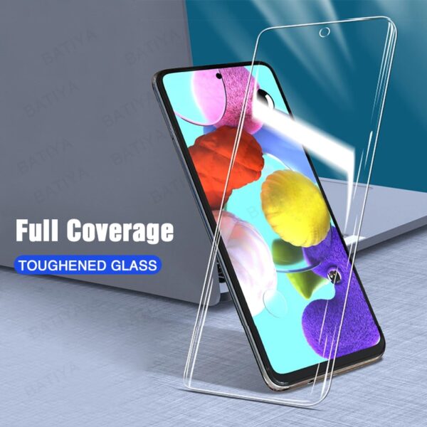 3Pcs Tempered Protective Glass For Samsung Galaxy A72 A52 A51 A71 A50 A70 A20E A32 A12 A31 A21S M51 M31S Screen Protector Glass - Image 6