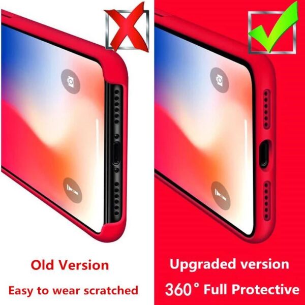 Original Official Logo Silicone Case For iPhone 13 12 14 11 Pro Max Cases For Apple iPhone 13 12 11 14 Pro Case Full Cover Case - Image 4