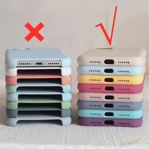 Original Official Logo Silicone Case For iPhone 13 12 14 11 Pro Max Cases For Apple iPhone 13 12 11 14 Pro Case Full Cover Case - Image 6