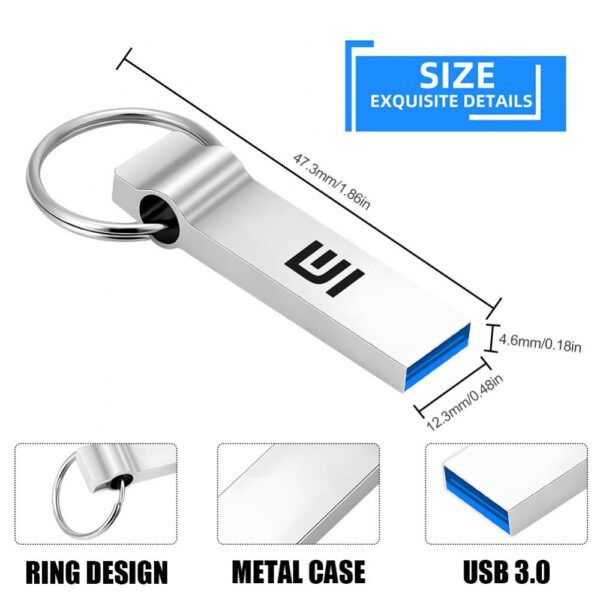 Xiaomi 2TB U Disk 1TB 512GB 256GB 128GB USB 3.0 Type-C Flash Drive High Speed USB Flash Drive Portable USB Memory For Computer - Image 5