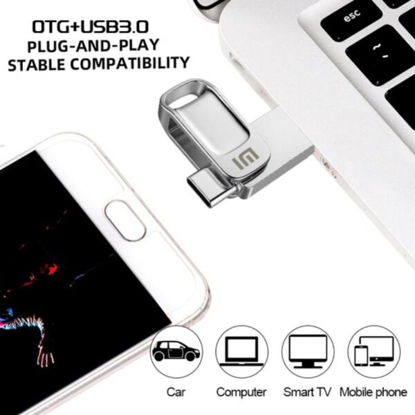 Xiaomi 2tb Usb Flash Drive 3.0 1TB Metal High Speed Pendrive 1TB 512GB 256gb Portable Memoria Usb Flash Disk For Laptop Desktop - Image 2