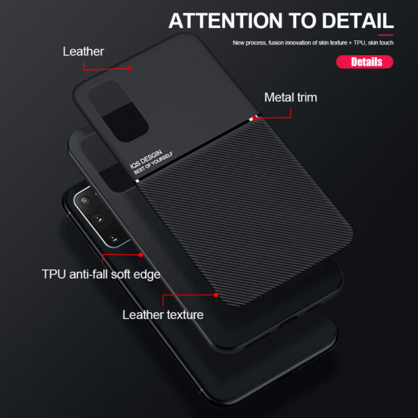 For Xiaomi Mi 10T Pro Case Matte Silicone Shockproof Phone Cover Case Xiomi Mi10T 10 T T10 10Tpro Car Magnetic Holder Back Coque - Image 2