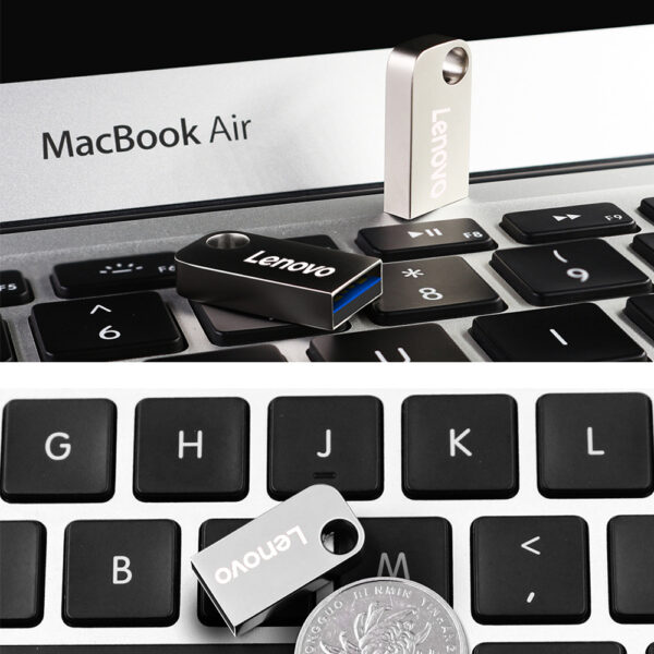 Lenovo USB 3.0 Flash Drive 2tb 1tb 512gb Memory Stick Metal Portable Flash Disk High Speed Flash Pendrive U Disk For PC Laptop - Image 2