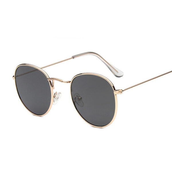 Vintage Small Round Sunglasses Woman Classic Retro Brand Design Sun Glasses Male Mirror Fashion Female Shades Lunette De Soleil - Image 2