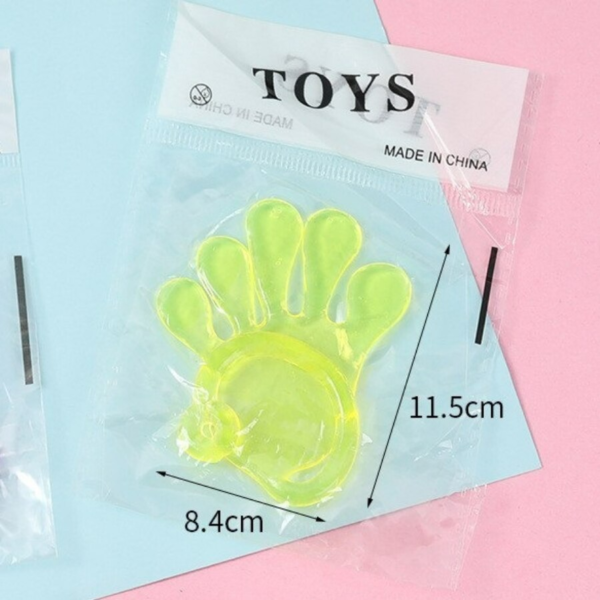 10pcs Elastic Retractable Sticky Palm Venting Creative Neat Small Hands Whole Children Toys - Image 6