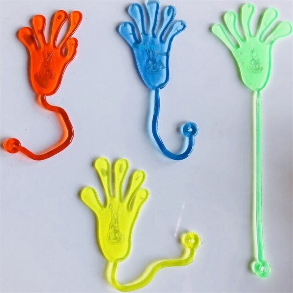 10pcs Elastic Retractable Sticky Palm Venting Creative Neat Small Hands Whole Children Toys - Image 2