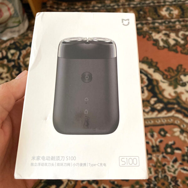 XIAOMI MIJIA S100 Electric Shaver Twin Blade Portable Dry Wet Razor Beard Trimmer USB Rechargeable Men Razors Machine - Image 3
