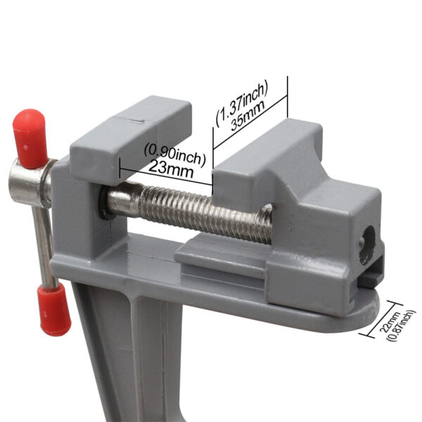 Mini Bench Vise Table Clamp Screw Vise for DIY Craft Mold Fixed Repair Tool Plier Jewelry Electronics Workbench - Image 3