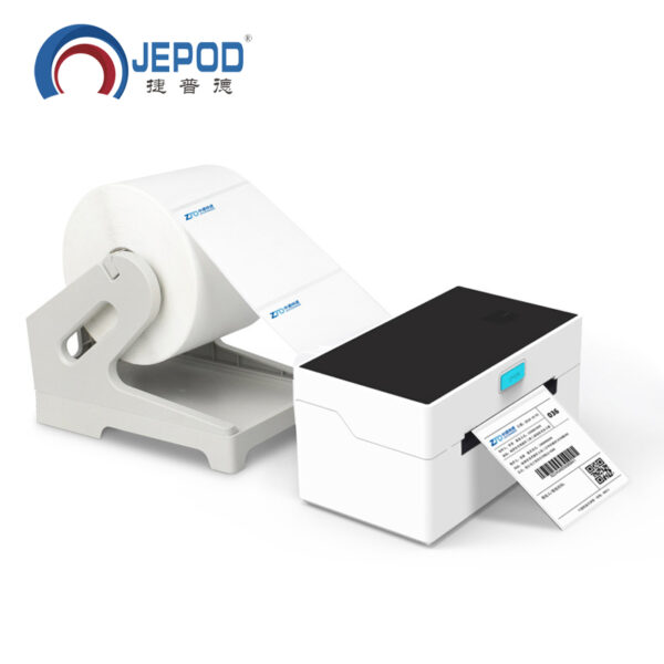 JEPOD JP-9220 High Speed Desktop Thermal Printer USB Bluetooth Label Maker Sticker Shipping Label Barcode Printer - Image 5