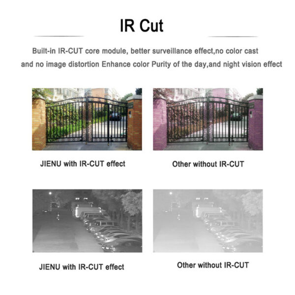 JIENUO 4K AHD Camera HD 5MP Infrared Night Vision Outdoor Waterproof CCTV Security Surveillance High Definition Home Bullet Cam - Image 3
